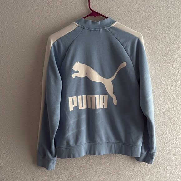 PUMA MEN'S JACKET Blue Fog size S - Picture 5 of 7